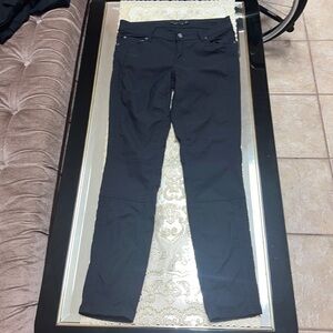 Prana black skinny pants